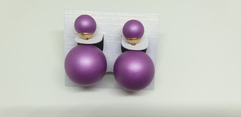 Glass Earring Jewellery (available in 8 colours)